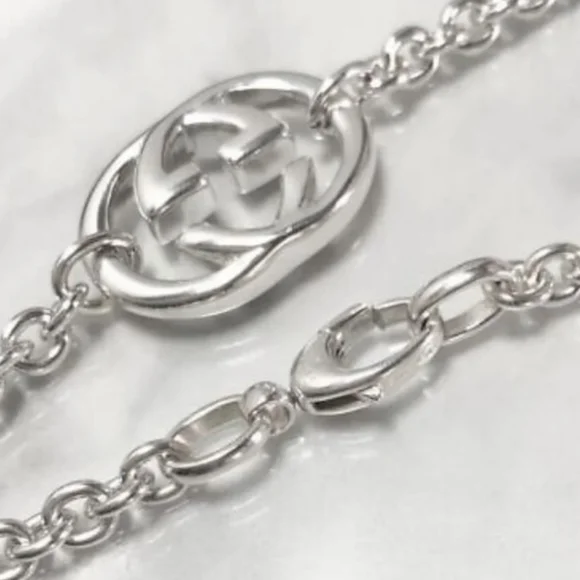 GORGEOUS 😍 ITALIAN LUXURY GUCCI NECKLACE ✨️ - Picture 5 of 9